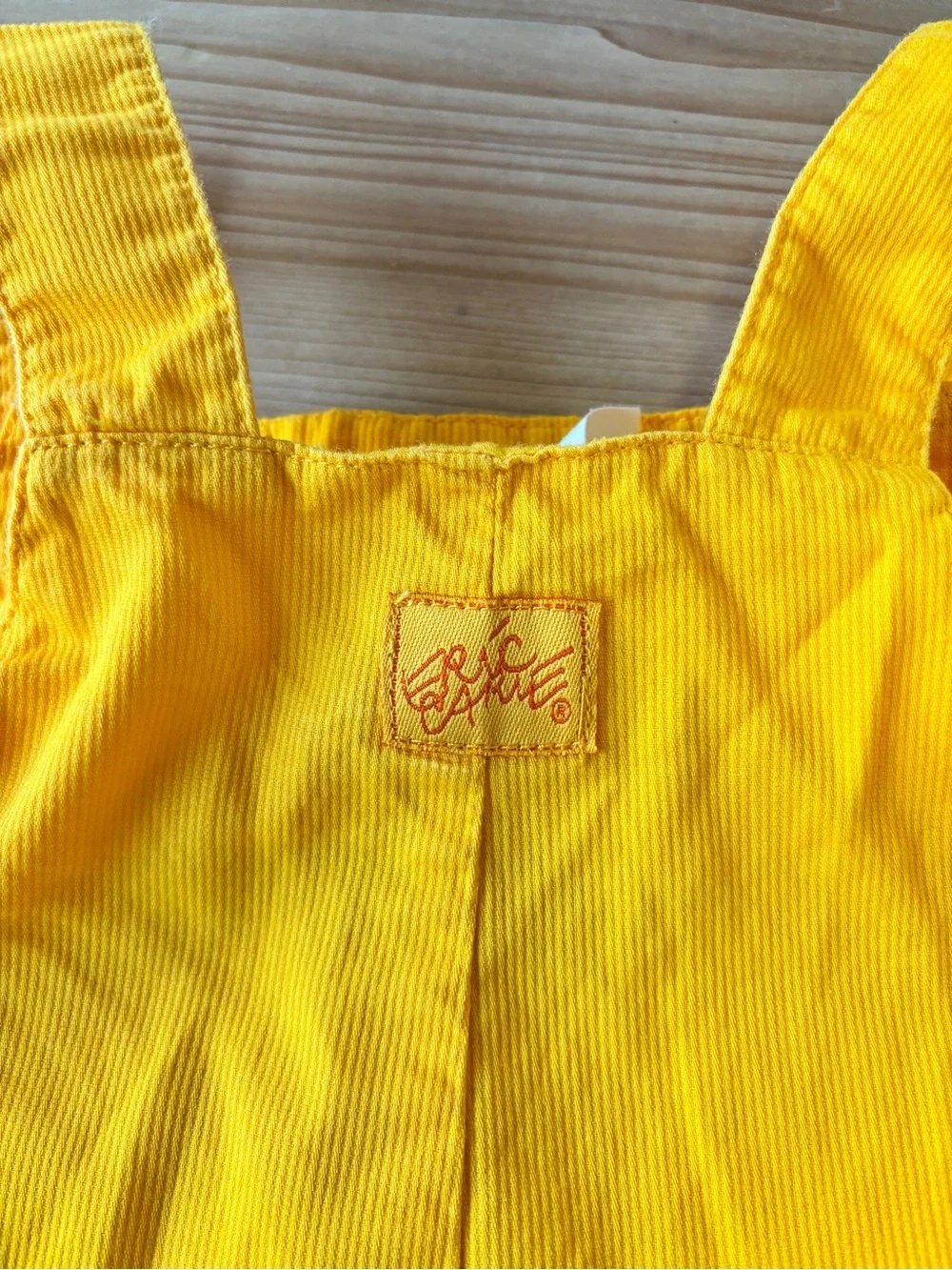 Carters bright yellow